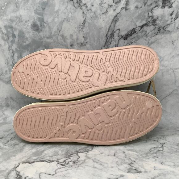 Native Shoes Mens 12 Chameleon Pink Jefferson Slip On Sneaker Perforated P2-68 - Picture 5 of 9